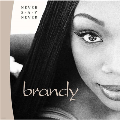 Brandy — Never Say Never 앨범 커버