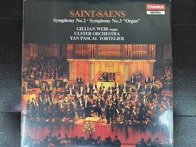 [LP] 질리언 위어 - Gillian Weir - Saint-Saens Symphony No.2, No.3 Organ LP [서울-라이센스반]