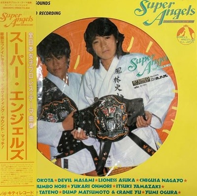 [일본반][LP] V.A - Super Angels: Women‘s Wrestling All Japan [Picture Disc]
