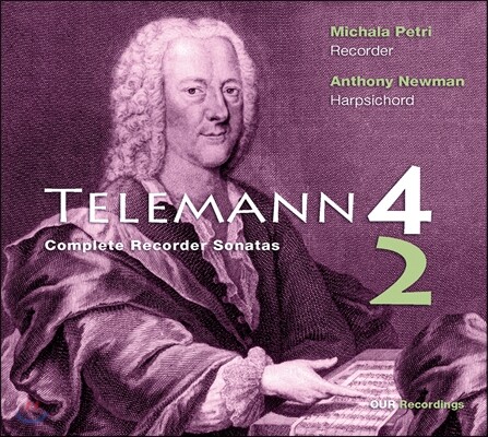 Michala Petri 텔레만 : 리코더와 통주저음을 위한 소나타 (Telemann: Complete Sonatas for Recorder & Basso Continuo) 미칼라 페트리