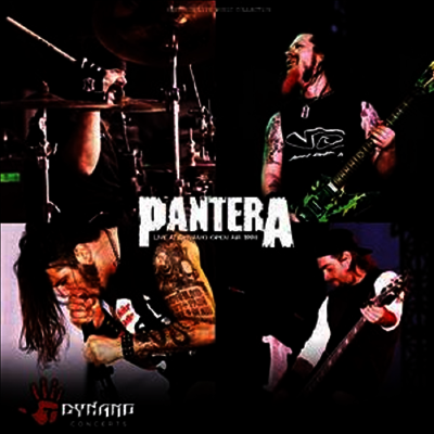 Pantera — Live At Dynamo Open Air 1998 앨범 커버