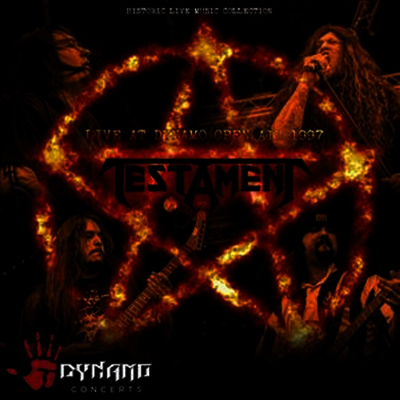 Testament — Live At Dynamo Open Air 1997 앨범 커버