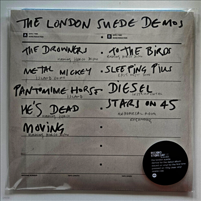 Suede — London Suede Demos (RSD) 앨범 커버