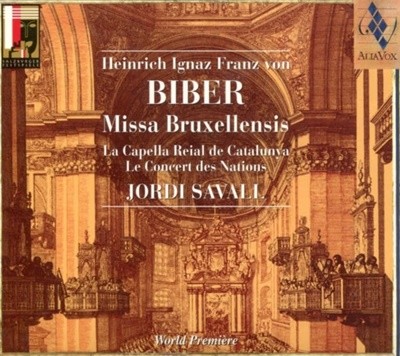 Biber :23성부 미사 '브뤼셀' (Missa Bruxellensis XXIII Vocum) -  사발 (Jordi Savall)(유럽발매)