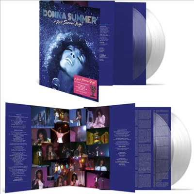 Donna Summer — A Hot Summer Night (40th Anniversary) 앨범 커버