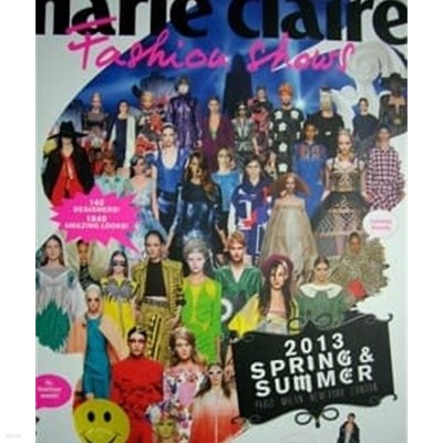 Marie Claire Fashion shows Collecition Book : 2013 Spring & Summer