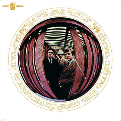 Captain Beefheart & His Magic Band — Safe As Milik 앨범 커버