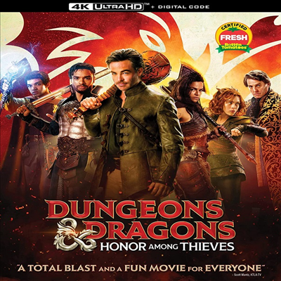 Dungeons & Dragons: Honor Among Thieves (  巡:  ) (2023)(ѱ۹ڸ)(4K Ultra HD)