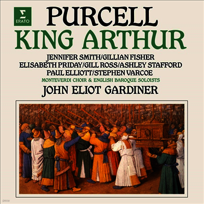 John Eliot Gardiner — 퍼셀: 오페라 '아더왕' (Purcell: Opera 'King Arthur') - John Eliot Gardiner 앨범 커버