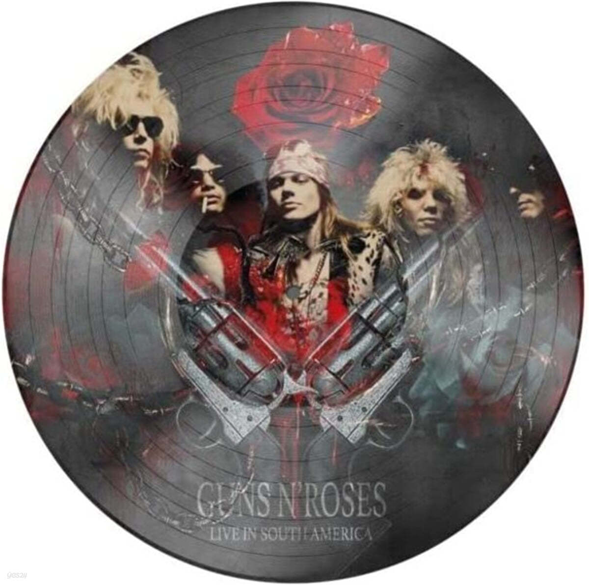 Guns N&#39; Roses (건즈 앤 로지스) - Live In South America [픽쳐디스크 LP]