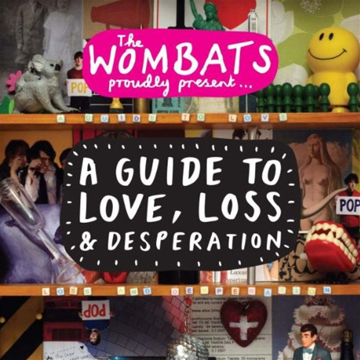 The Wombats (웜배츠) - Proudly Present... A Guide to Love, Loss &amp; Desperation [네온 핑크 컬러 LP]
