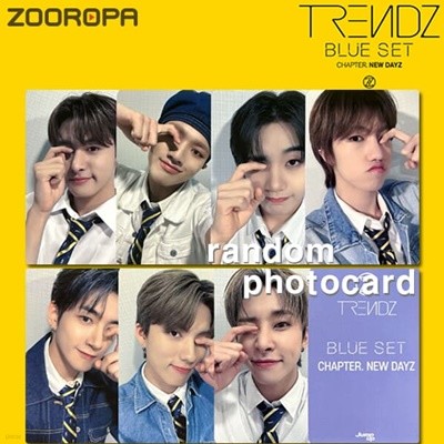 [새상품/V 포토카드] 트렌드지 TRENDZ BLUE SET Chapter NEW DAYZ (정품/점프업이엔티)