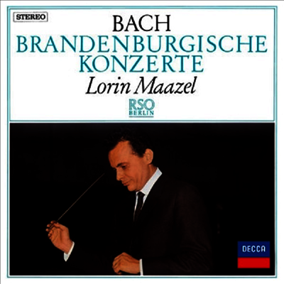 바흐: 브란덴부르크 협주곡 1-6번 (Bach: 6 Brandenburg Concerto BWV1046-1051) (일본 타워레코드 독점 한정반)(2CD) - Lorin Maazel