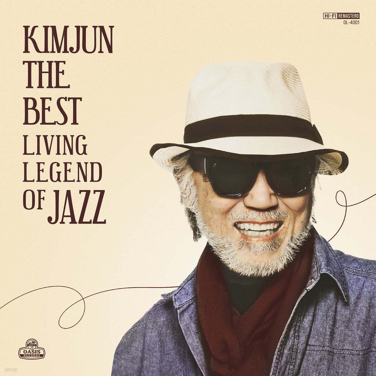 김준 - “The Best” LIVING LEGEND OF JAZZ [LP+CD]