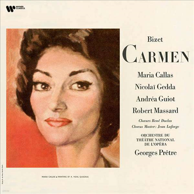 Maria Callas — 비제: 오페라 '카르멘' (Bizet: Opera 'Carmen') - Maria Callas 앨범 커버