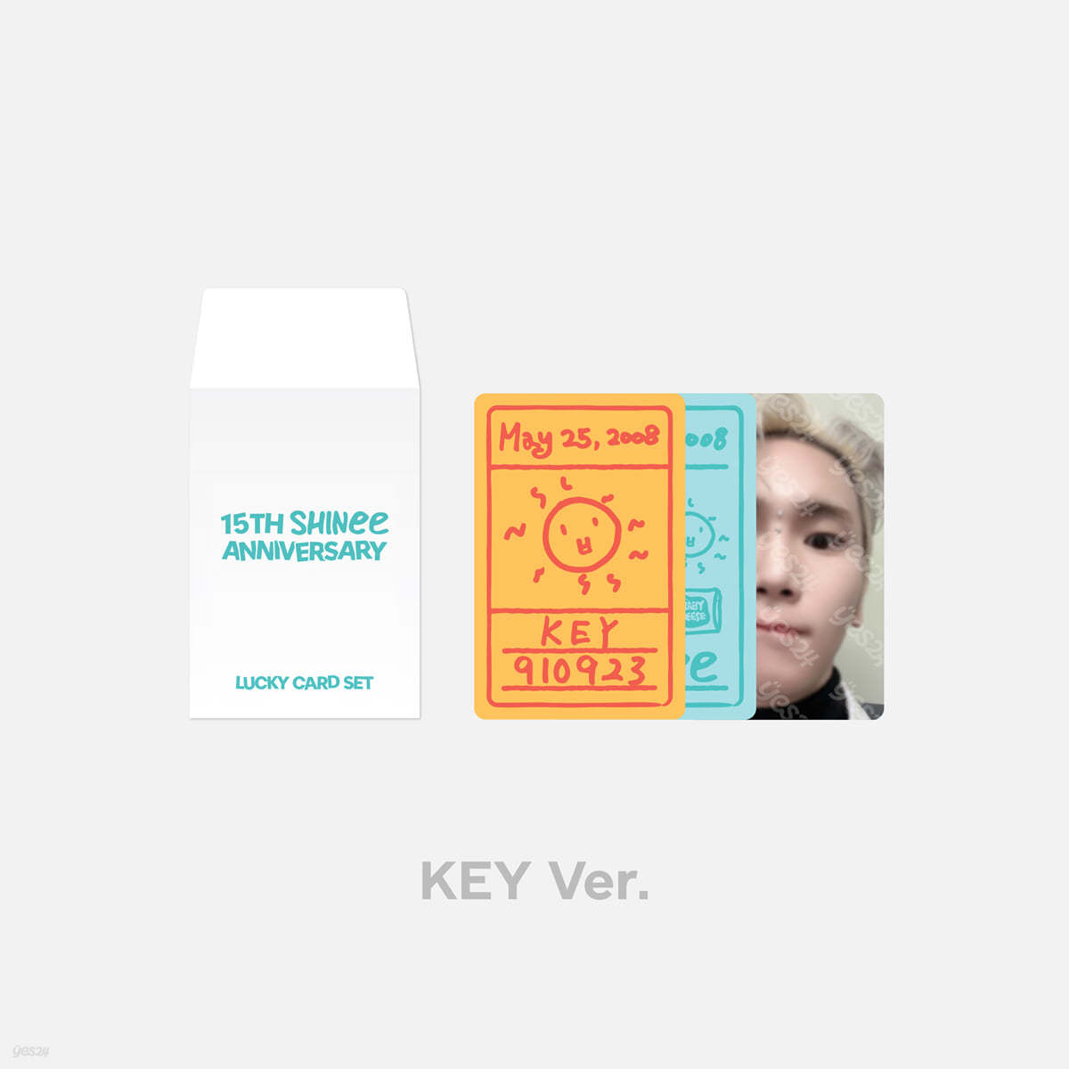 [SHINee 15th ANNIVERSARY] 15주년 럭키카드 SET [키 ver.]