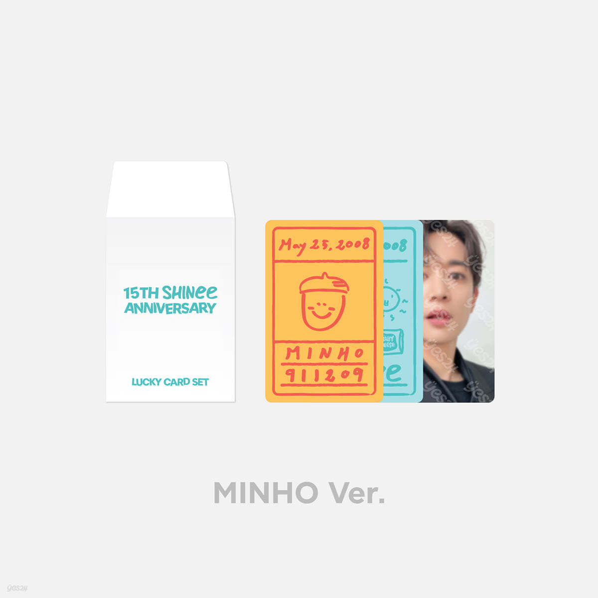 [SHINee 15th ANNIVERSARY] 15주년 럭키카드 SET [민호 ver.]