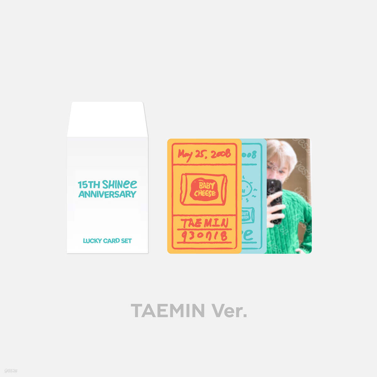 [SHINee 15th ANNIVERSARY] 15주년 럭키카드 SET [태민 ver.]