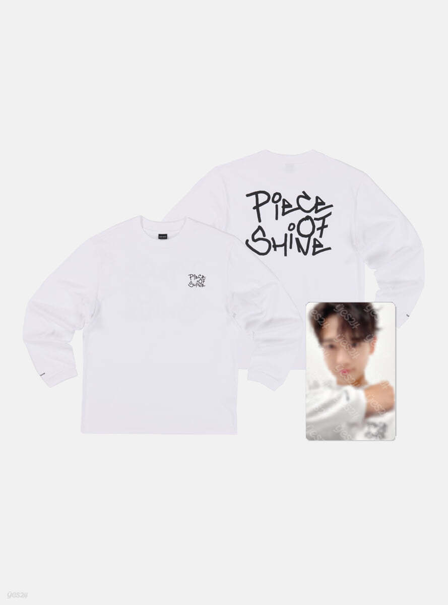 2023 SHINee Fanmeeting [Everyday is SHINee DAY - &#39;Piece of SHINE&#39;] LONG SLEEVE T-SHIRT + PHOTO CARD SET [온유 ver.]