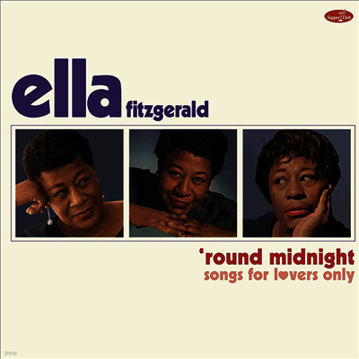 Ella Fitzgerald — 'Round Midnight Songs For Lover 앨범 커버