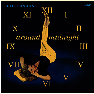 Julie London — Around Midnight 앨범 커버