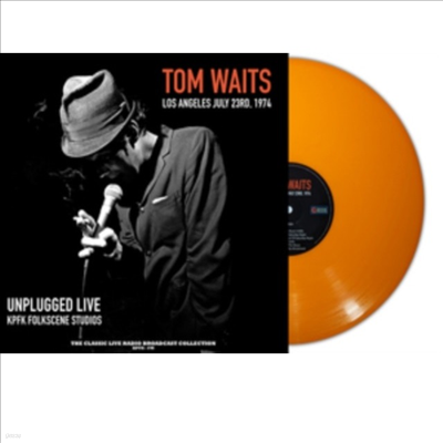 Tom Waits — Unplugged Live At Folkscene Studios 앨범 커버