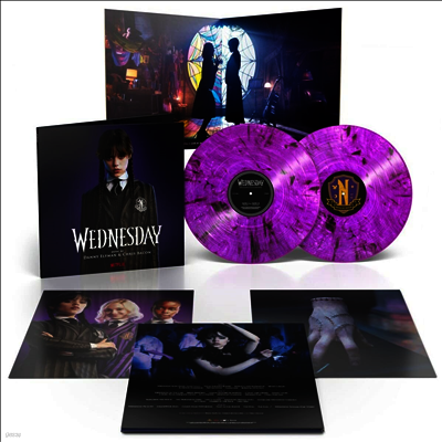 Danny Elfman & Chris Bacon — Wednesday (웬즈데이) (A Netflix Original Series)(Soundtrack) 앨범 커버