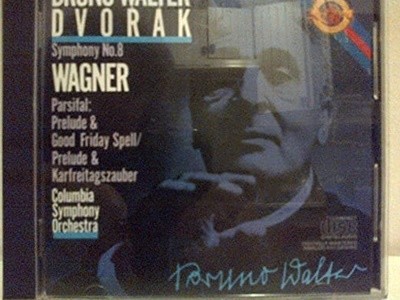 BRUNO WALTER Dvorak Symphony No. 8 WAGNER Parsifal: Prelude & Good Friday Spell /Prelude & Karfreitagszauber