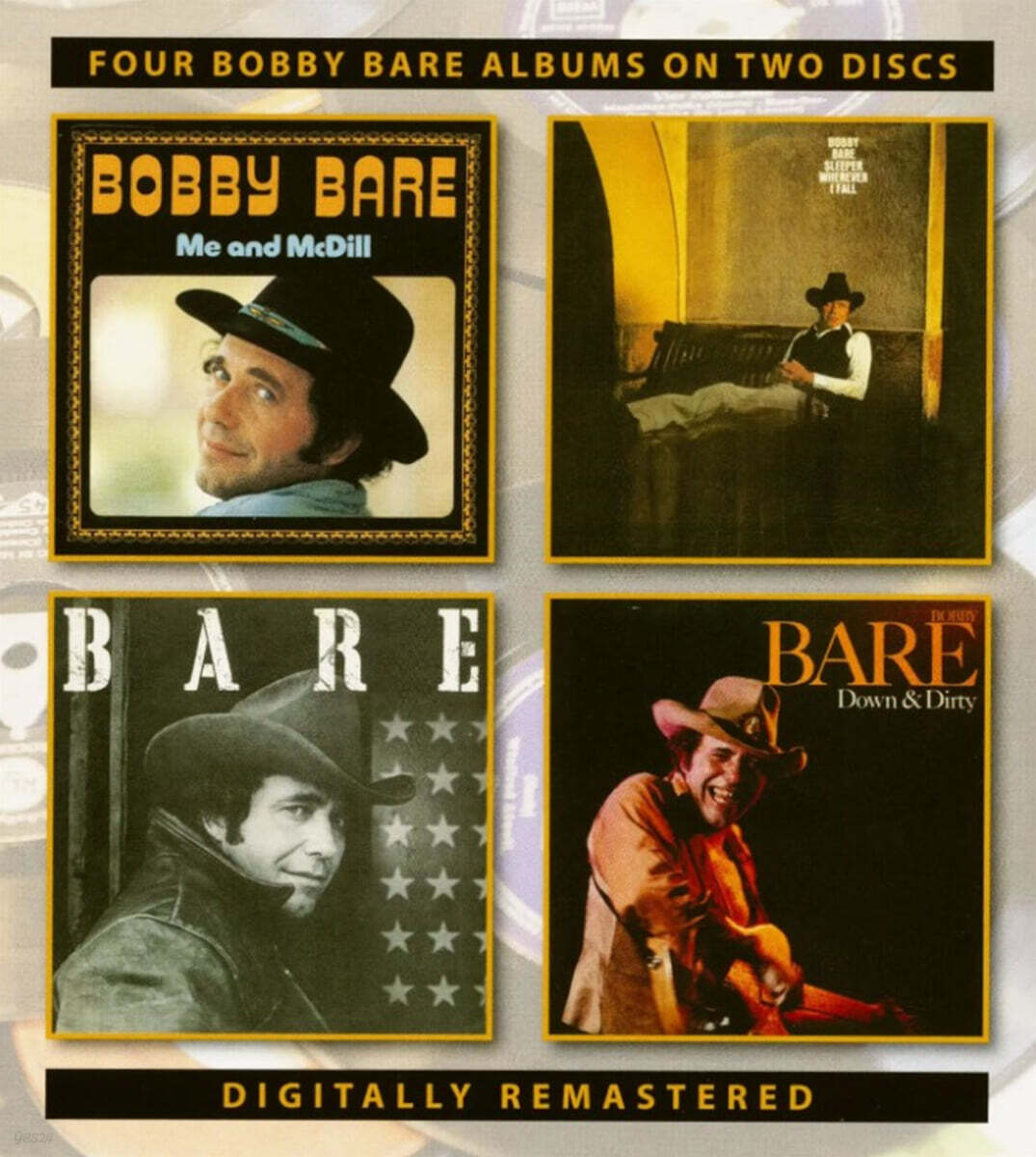 Bobby Bare (바비 베어) - Me And McDill / Sleeper Wherever I Fall / Bare / Down & Dirty