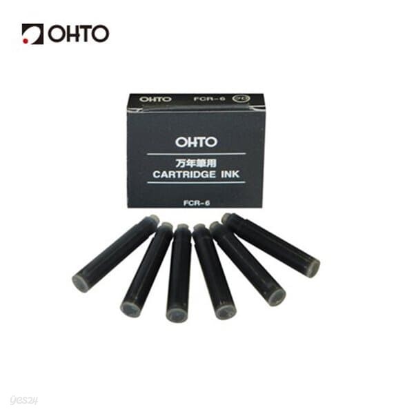 OHTO 오토 잉크 카트리지 FRC-6 6개입