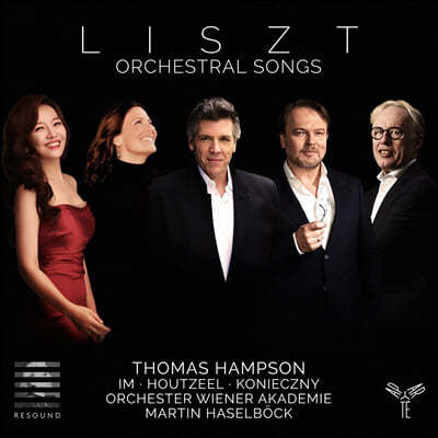 Ӽ / Thomas Hampson Ʈ: ɽƮ   (Liszt: Orchestral Songs)