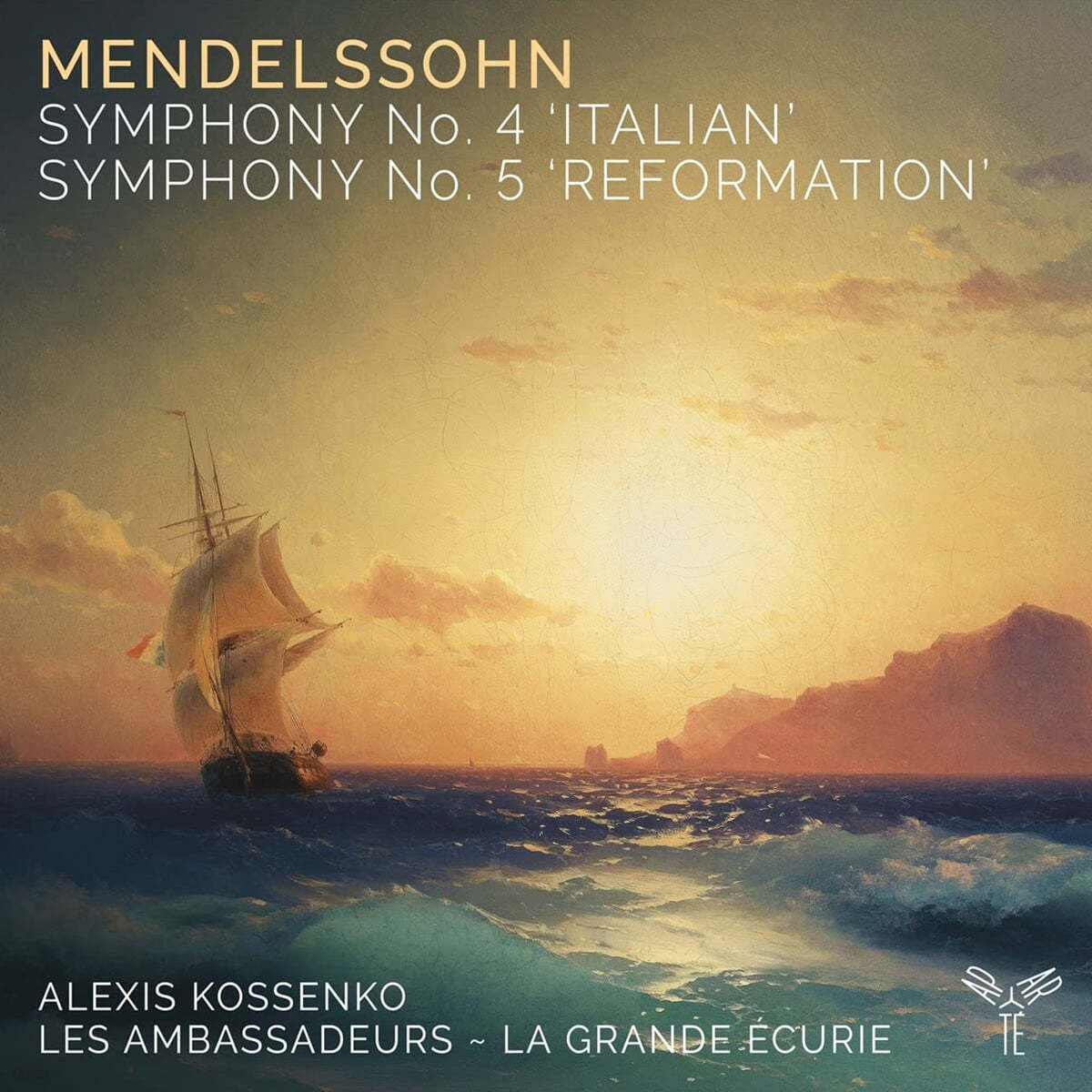 Alexis Kossenko 멘델스존: 교향곡 4번 5번 (Mendelssohn: Symphonies Op.90, Op.107 'Reformation')