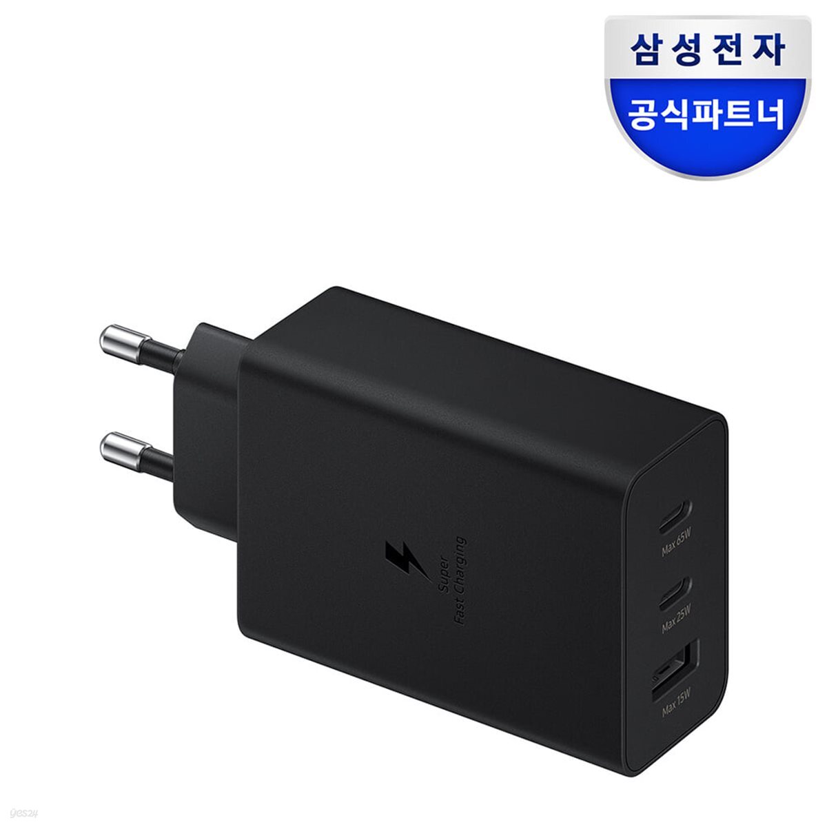 삼성전자 65W 초고속 PD3.0 PPS 트리오 충전기(케이블 미포함) / EP-T6530