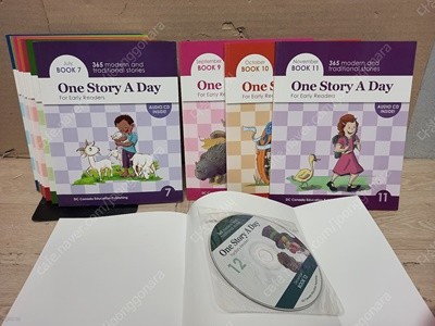 One Story a Day 세트-영어 회화 학습서 (Paperback 합 11권 + Audio CD 9장)  DC Canada Education Publishing | 2013년,출판/  아래설명