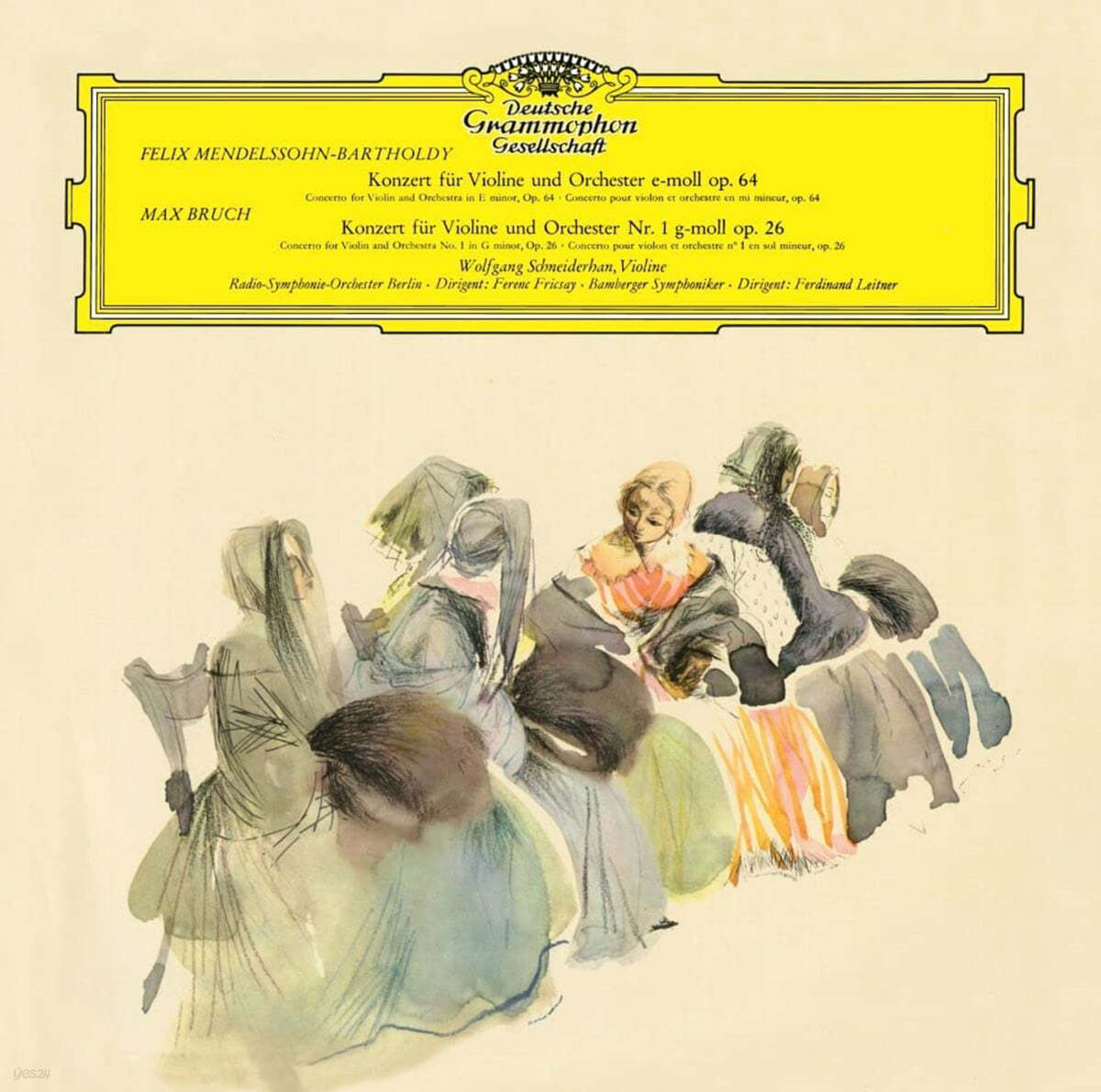 Wolfgang Schneiderhan 멘델스존 / 브루흐: 바이올린 협주곡 (Mendelssohn / Bruch: Violin Concertos)