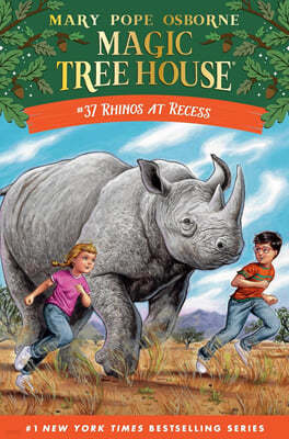 (Magic Tree House #37) Rhinos at Recess