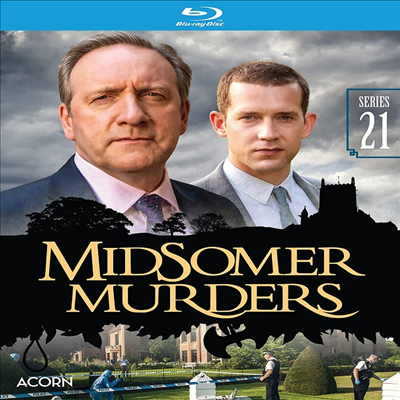 Midsomer Murders: Series 21 (̵Ҹ Ӵ: ø 21) (2019)(ѱ۹ڸ)(Blu-ray)