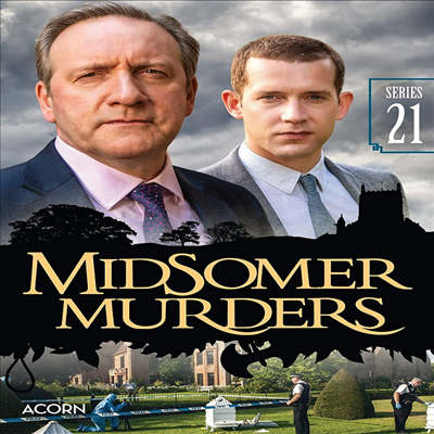 Midsomer Murders: Series 21 (̵Ҹ Ӵ: ø 21) (2019)(ڵ1)(ѱ۹ڸ)(DVD)