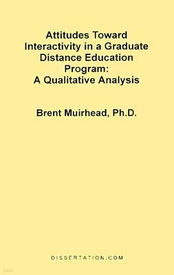 Attitudes Toward Interactivity in a Graduate Distance Education Program: A Qualitative Analysis