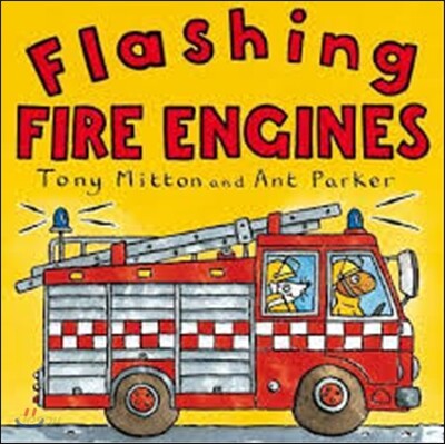 Flashing Fire Engines