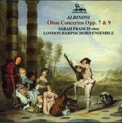 [수입]  Albinoni - Oboe Concertos Opp. 7&9 / Francis / London Harpsichord Ensemble