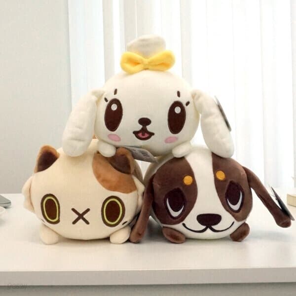 캐니멀 썸썸인형 25cm-3종