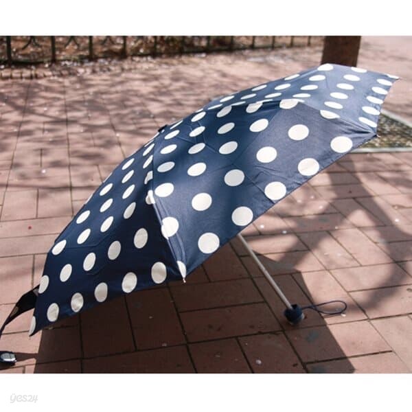 [THND] 도트홀릭(NV) 5단수동 우산