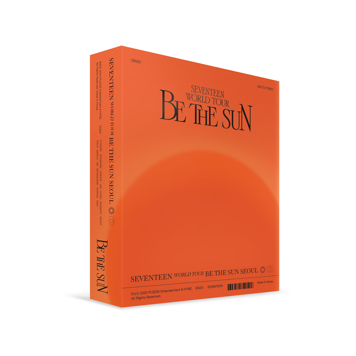 세븐틴 (SEVENTEEN) - SEVENTEEN WORLD TOUR : BE THE SUN - SEOUL