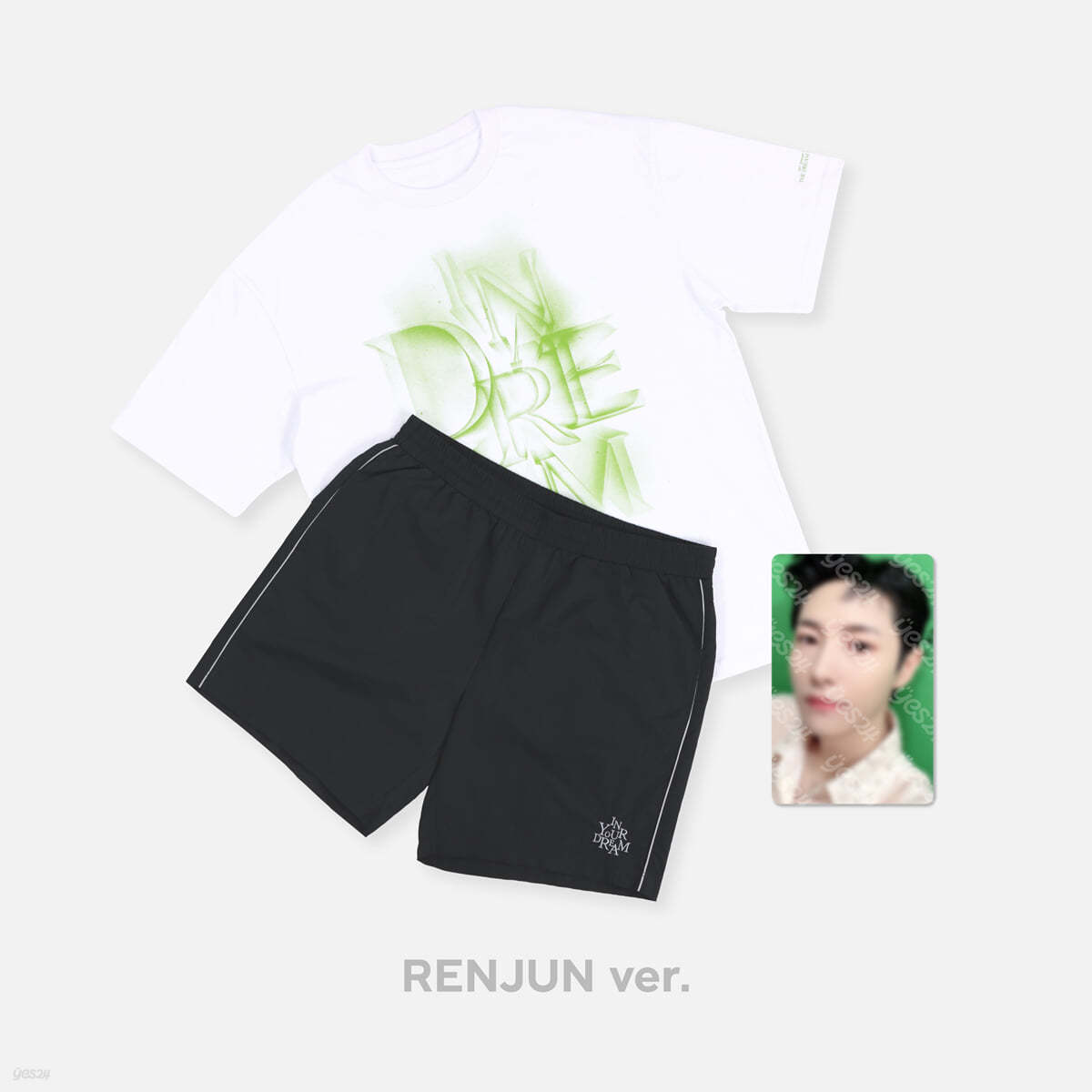 NCT DREAM TOUR [THE DREAM SHOW 2 : In YOUR DREAM] T-SHIRT + SHORTS SET [런쥔 ver.]