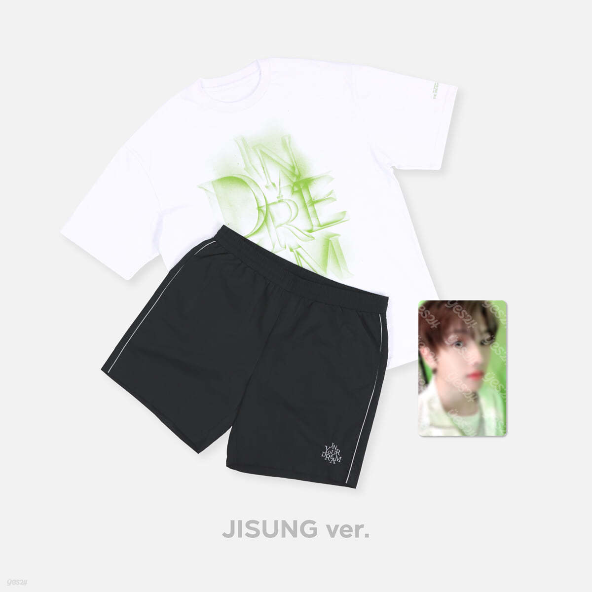 NCT DREAM TOUR [THE DREAM SHOW 2 : In YOUR DREAM] T-SHIRT + SHORTS SET [지성 ver.]