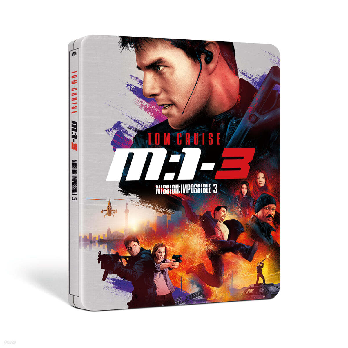 미션 임파서블 3 (3Disc, 4K UHD+BD+보너스BD 스틸북 한정수량) : 블루레이