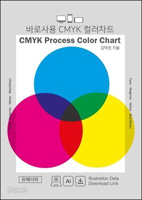 바로사용 CMYK 컬러차트