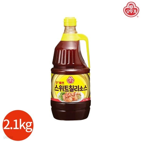 오뚜기 오쉐프 스위트 칠리소스 2.1kg x 1개