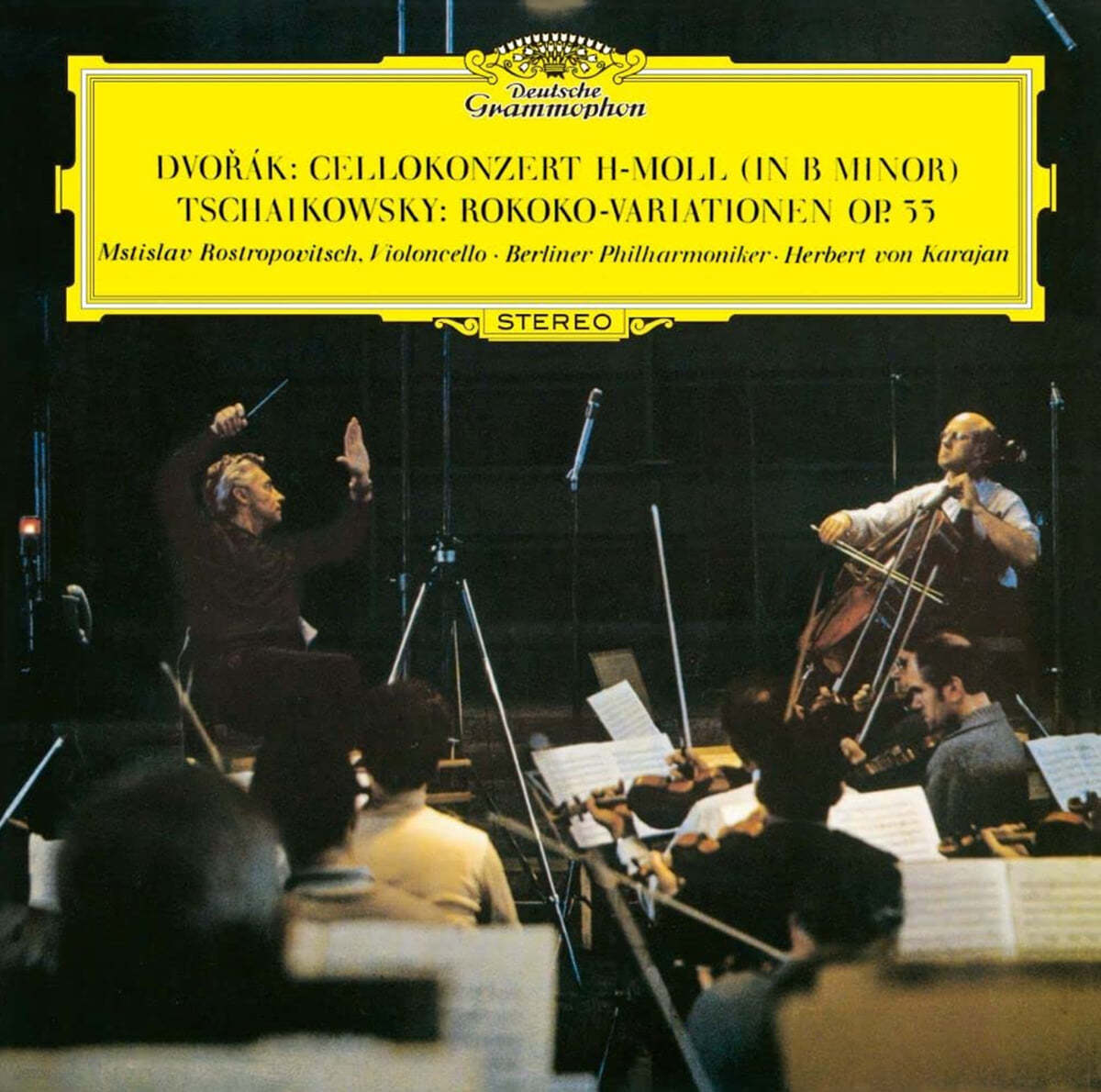 Mstislav Rostropovich 드보르작: 첼로 협주곡 / 차이코프스키: 로코코 주제에 의한 변주곡 (Dvorak: Cello Concerto / Tchaikovsky: Rococo Variations)